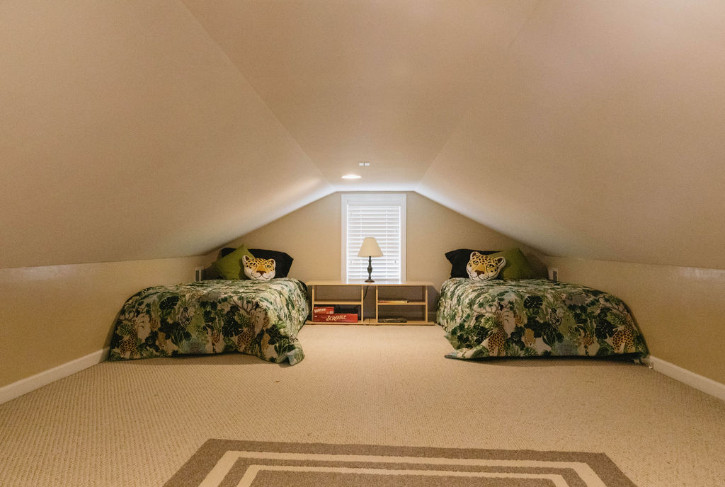 1230 Melton Road, Unit 87 West Union, SC 29696 - Photo 32 of 43 This cozy attic bedroom offers a bright and inviting space with sloped ceilings and ample natural light.