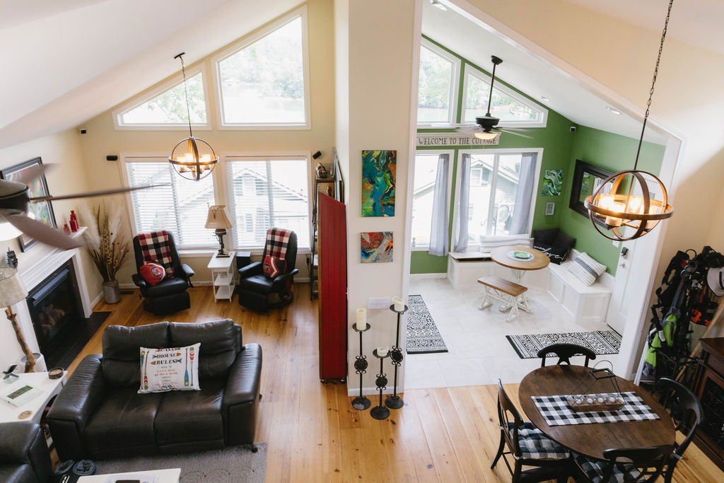 1230 Melton Road, Unit 87 West Union, SC 29696 - Photo 33 of 43 This bright and open living area features soaring ceilings and natural light, perfect for gatherings.