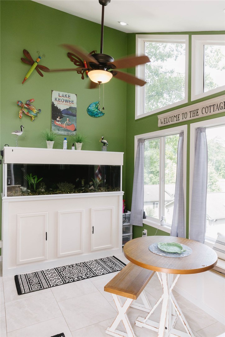 1230 Melton Road, Unit 87 West Union, SC 29696 - Photo 35 of 43 This bright space features ample natural light and a built-in fish tank.