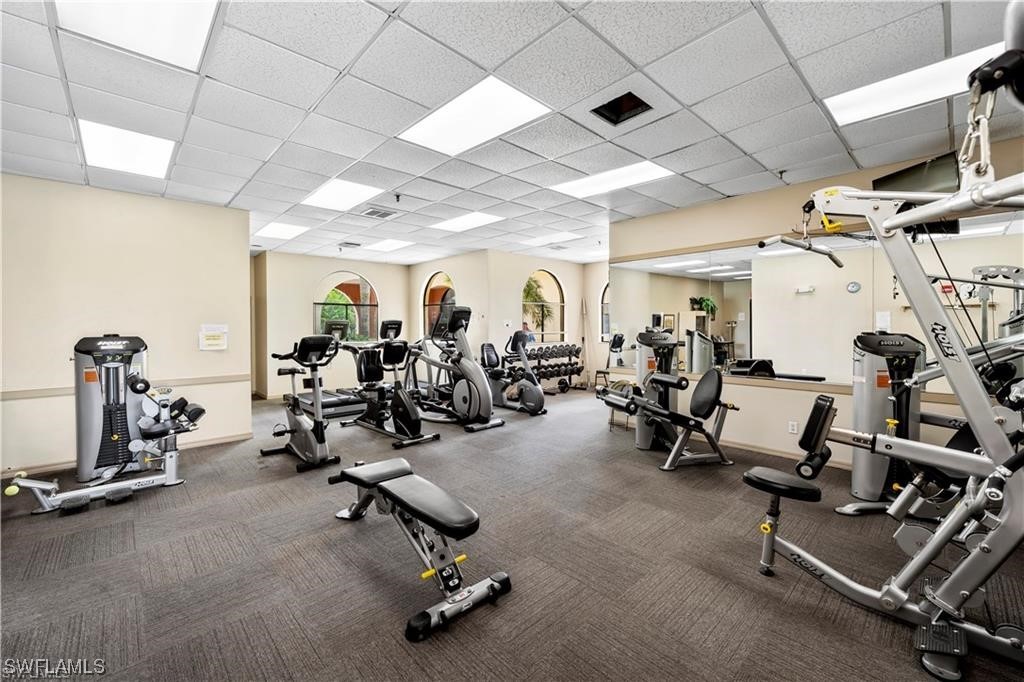 17536 Plumera Lane North Fort Myers, FL 33917 - Photo 49 of 50 a view of a room with gym equipment