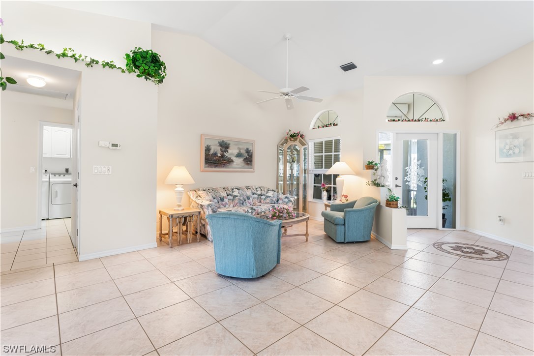 17536 Plumera Lane North Fort Myers, FL 33917 - Photo 9 of 50 a view of kitchen with furniture and refrigerator