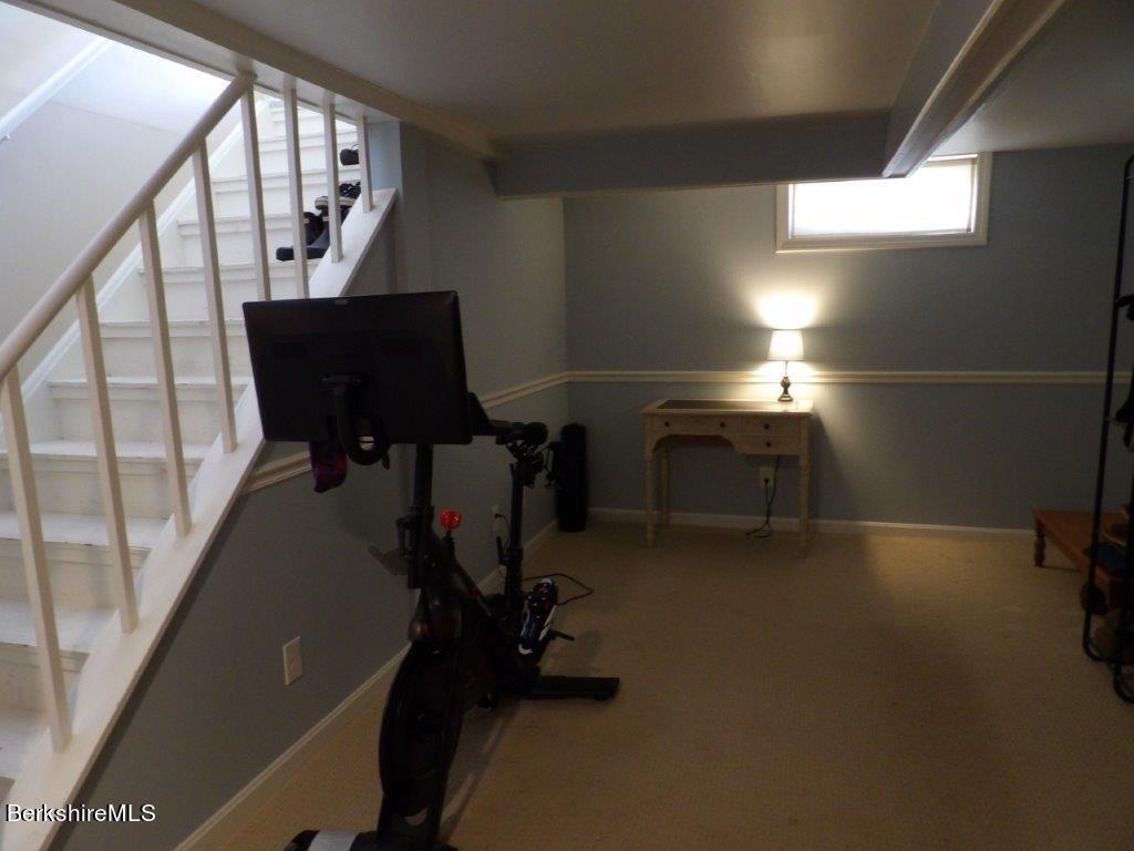 64 Cleveland Street Pittsfield, MA 01201 - Photo 26 of 32 a view of a room with gym equipment