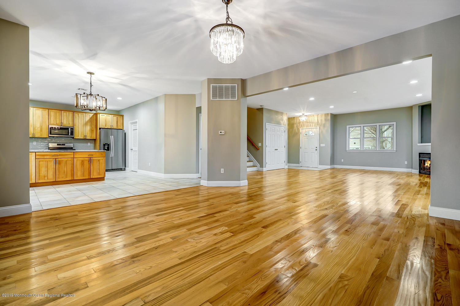 14 Stuyvesant Road Brick, NJ 08723 - Photo 12 of 32 a view of a kitchen with a sink and wooden floor