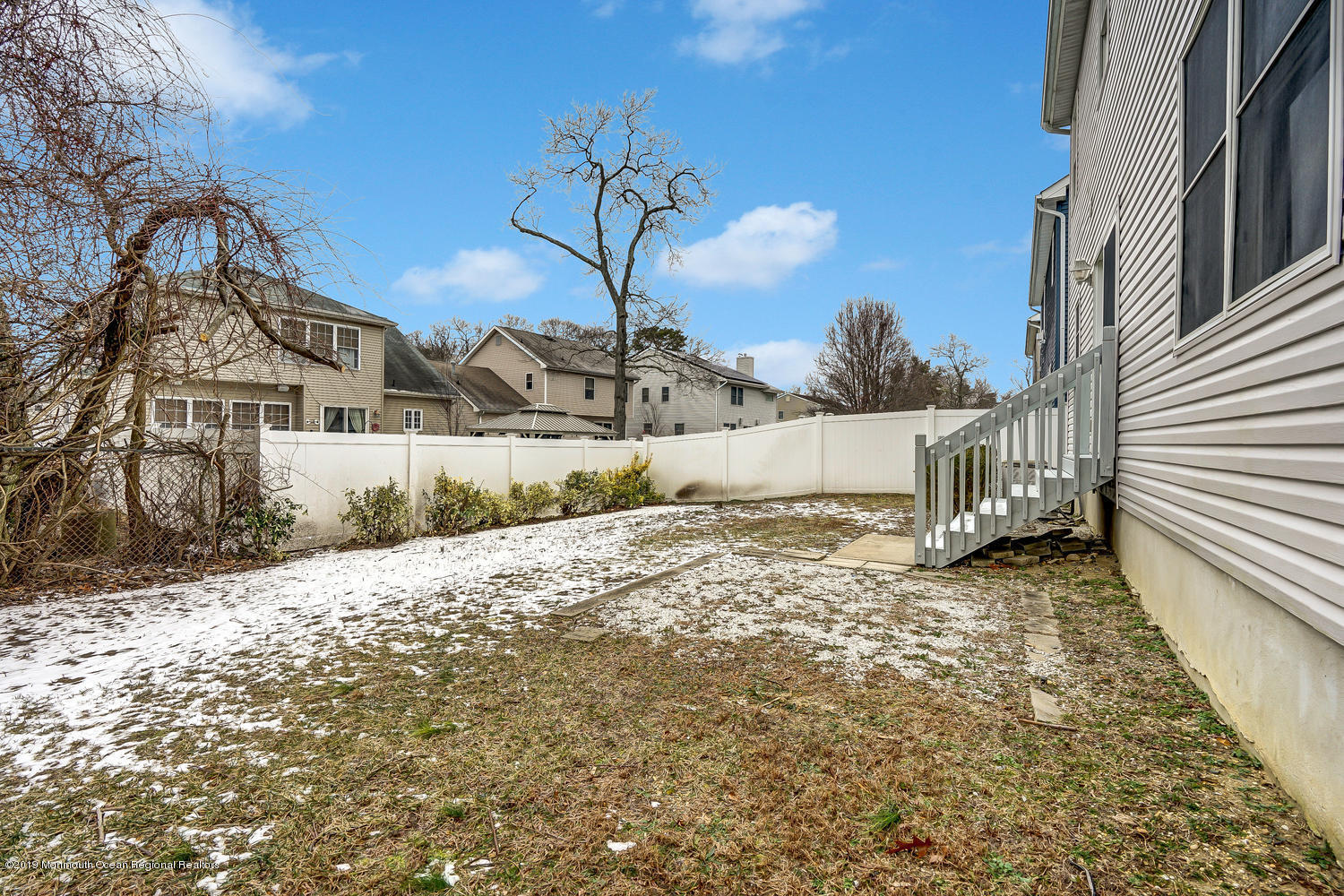 14 Stuyvesant Road Brick, NJ 08723 - Photo 31 of 32 a view of a house with a snow in the yard