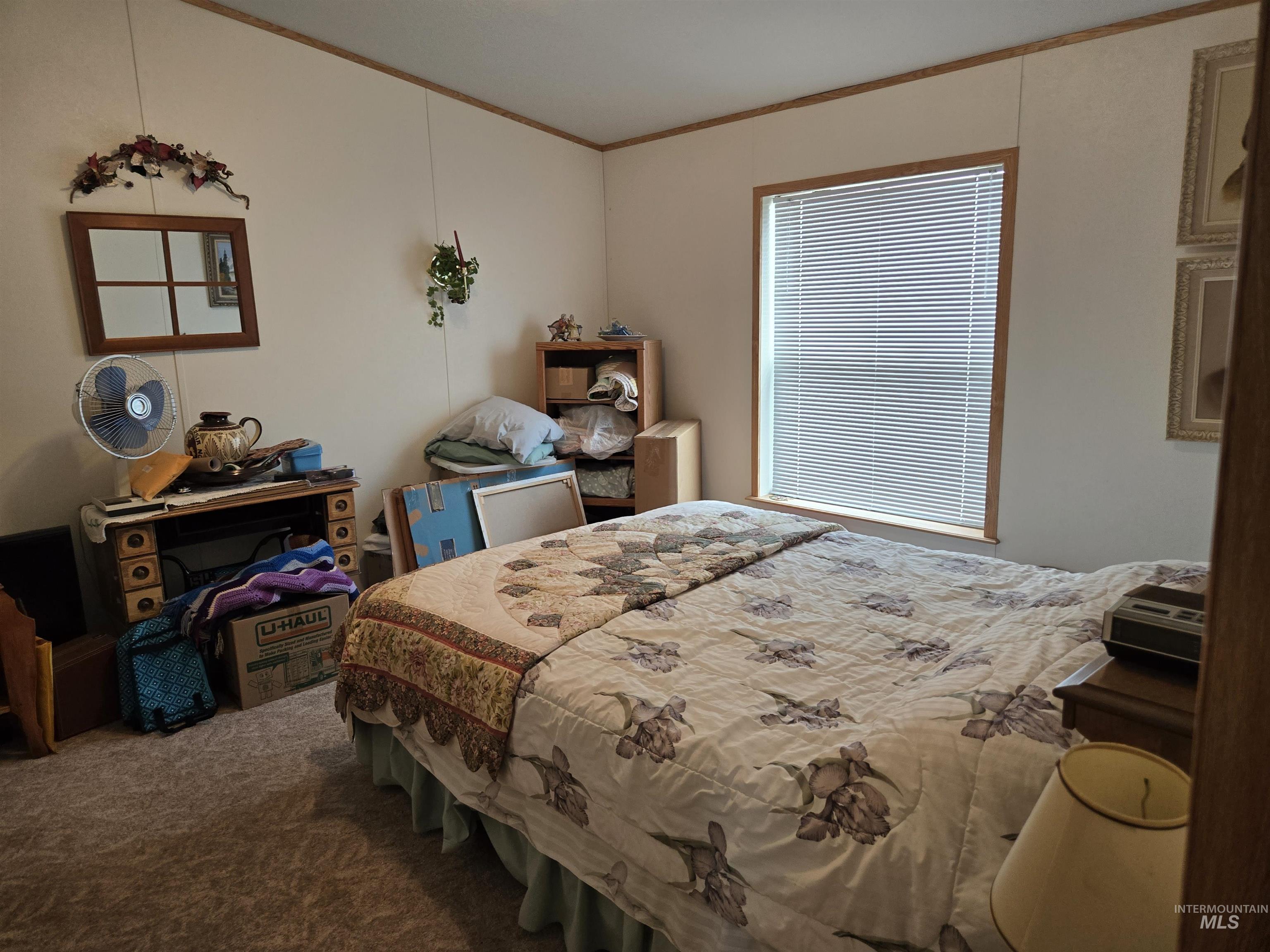2750 Alden Road, Unit 37 Fruitland, ID 83619 - Photo 20 of 30 Carpeted bedroom featuring ornamental molding