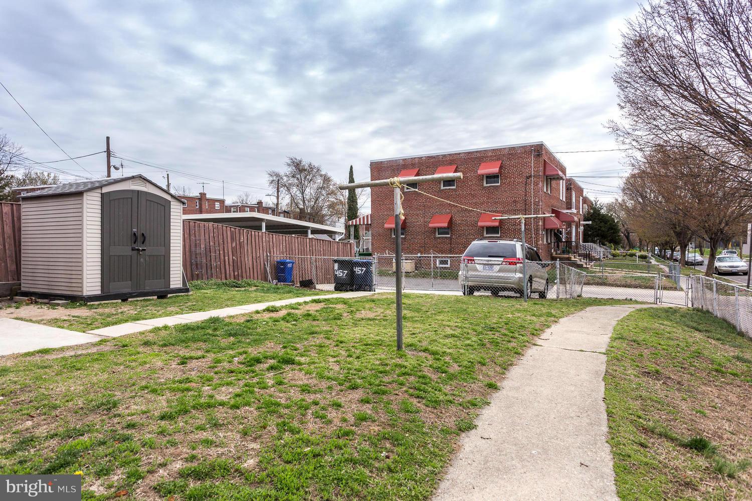 457 Riggs Road Northeast Washington, DC 20011 - Photo 11 of 12 Exterior (Rear)