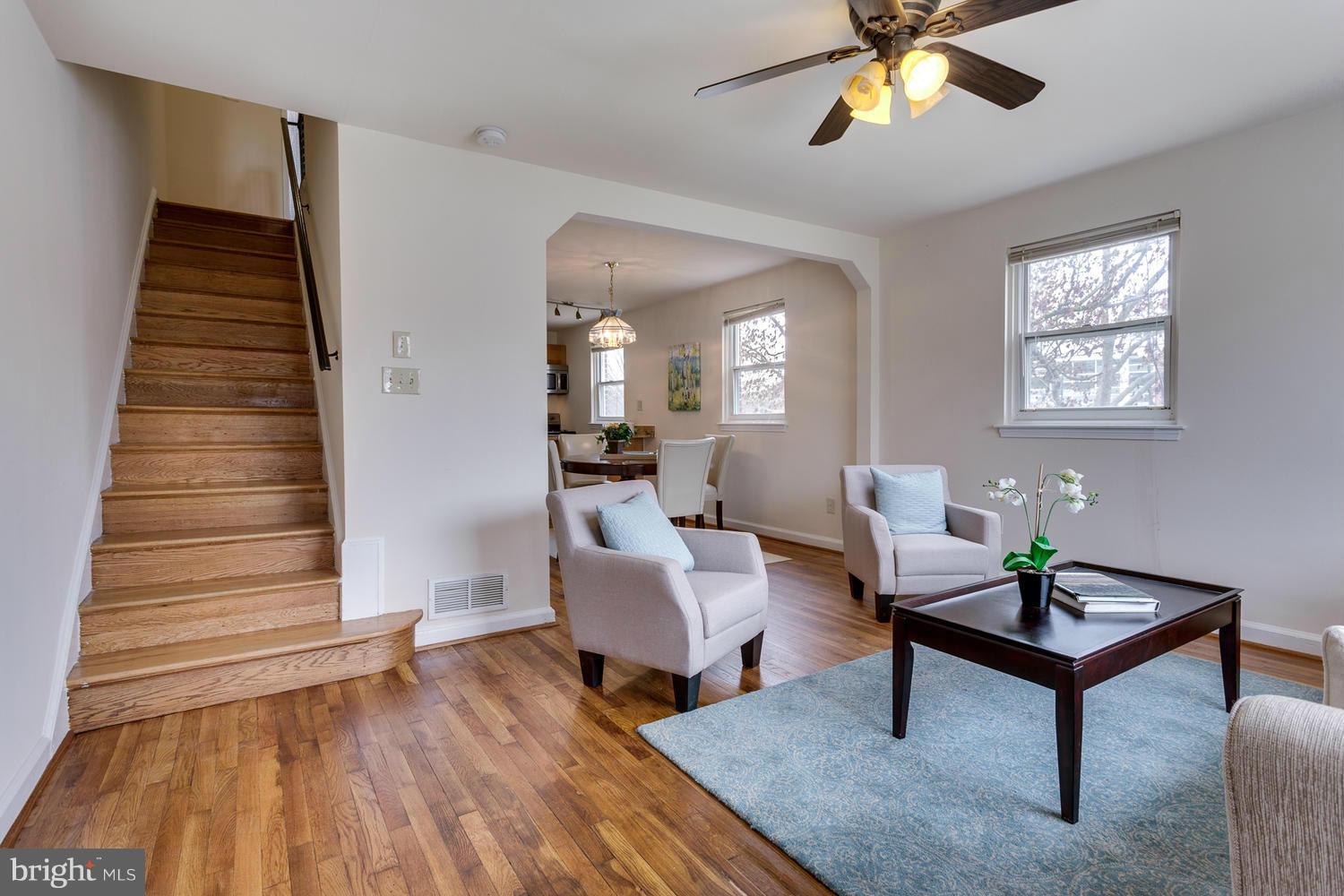 457 Riggs Road Northeast Washington, DC 20011 - Photo 4 of 12 Living Room