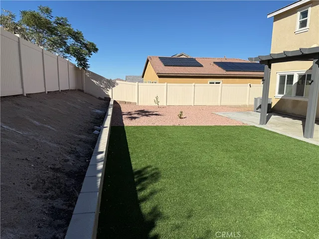 a view of an outdoor space and a yard