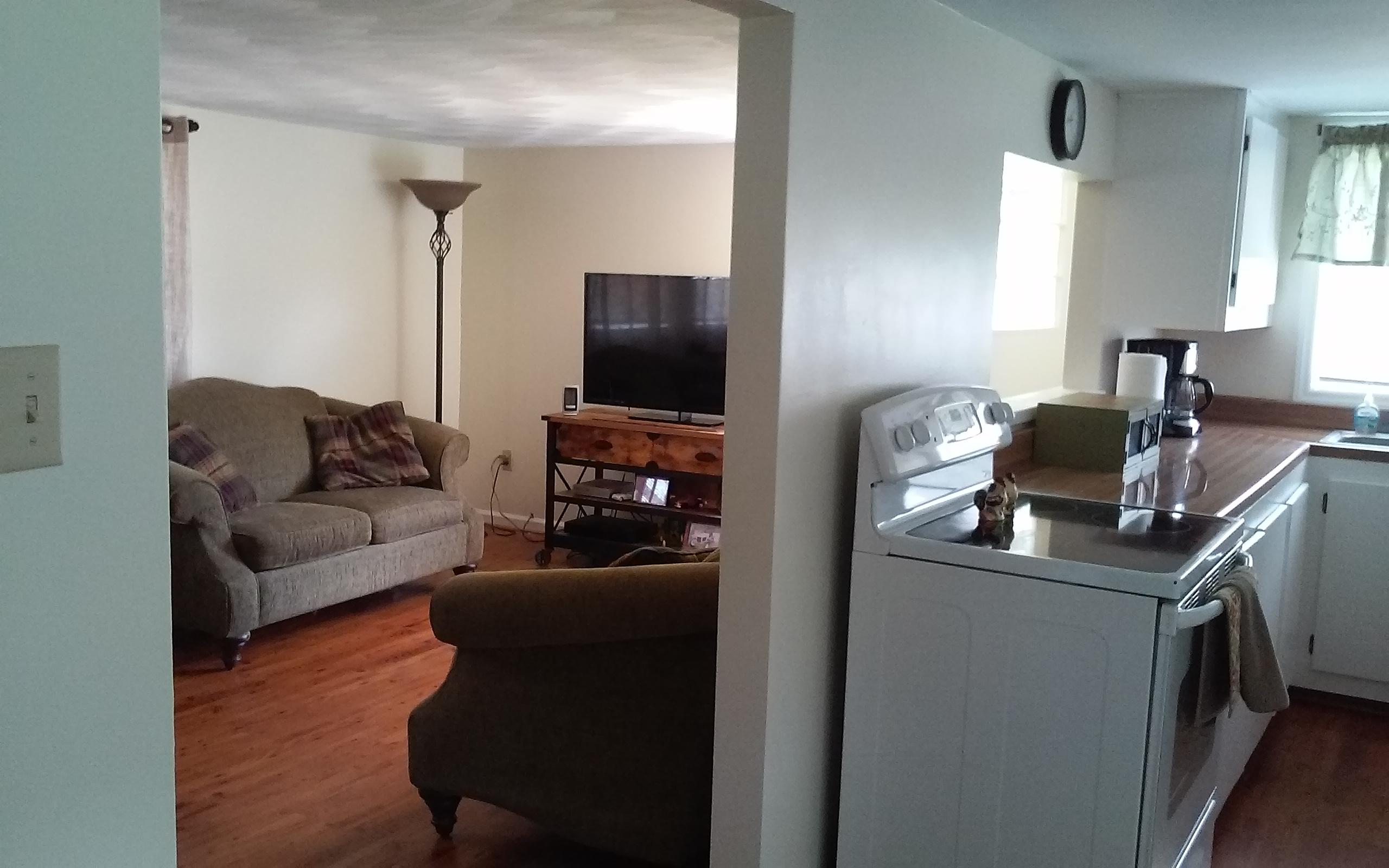 1990 Reesedale Road Elliston, VA 24087 - Photo 20 of 24 a living room with furniture and a flat screen tv