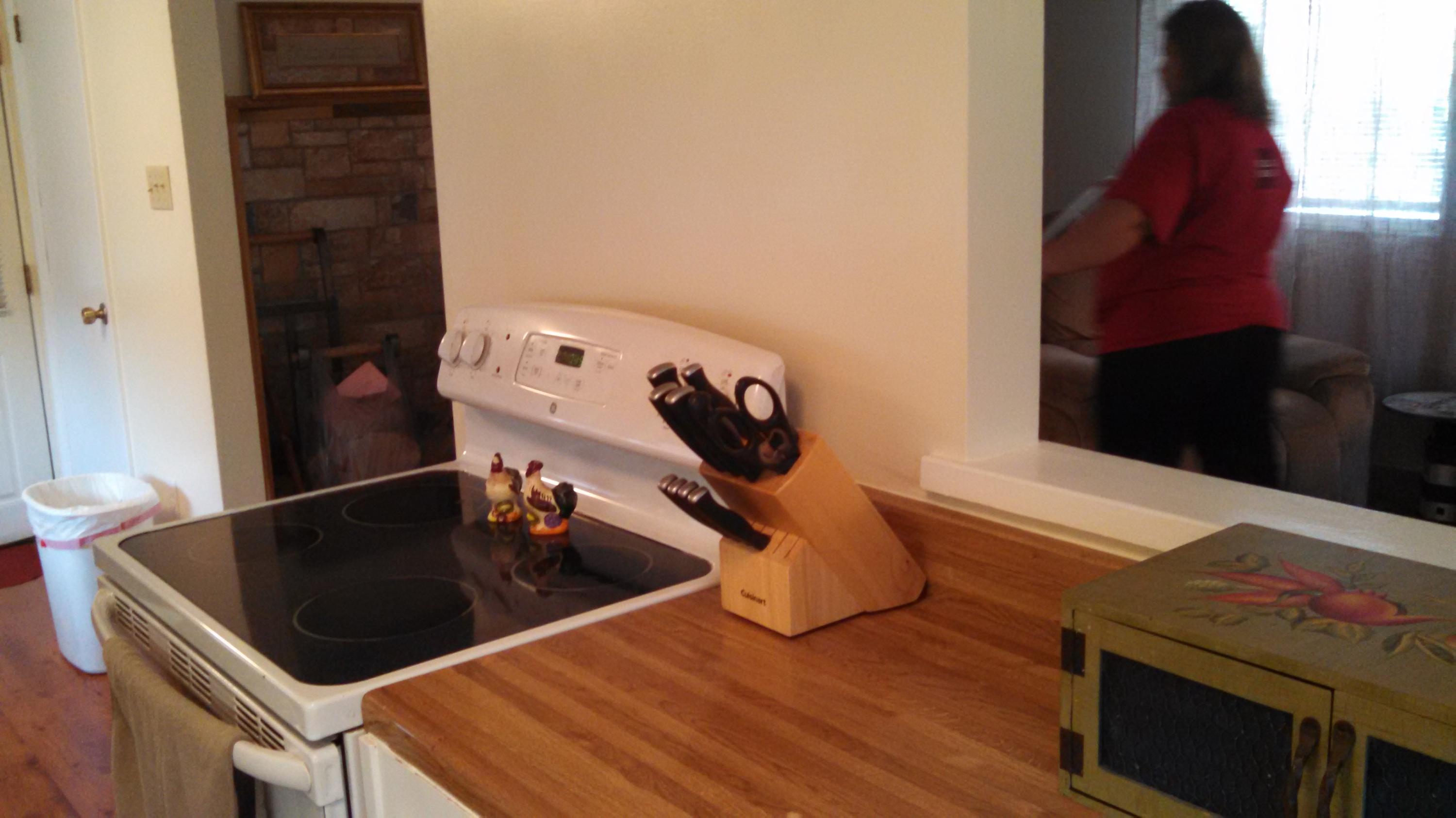 1990 Reesedale Road Elliston, VA 24087 - Photo 6 of 24 a close view of a sink a table and chairs in a kitchen