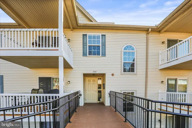 a view of a house with a balcony
