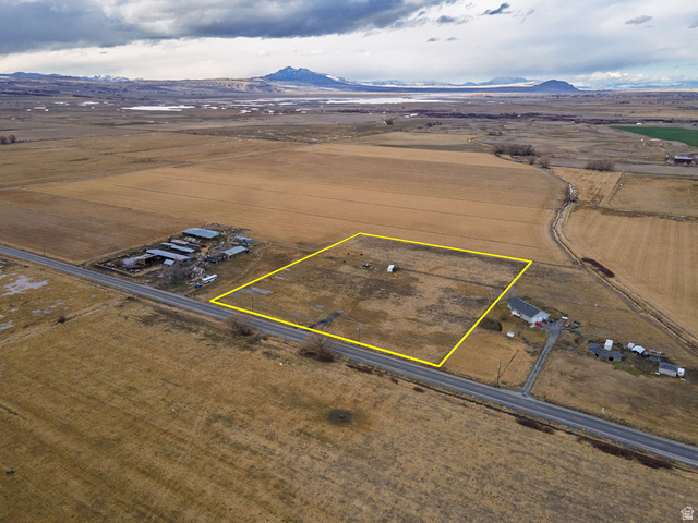 3285 West 600 South Logan, UT 84321 - Photo 10 of 16 View of rural area featuring property parcel outlined and mountains