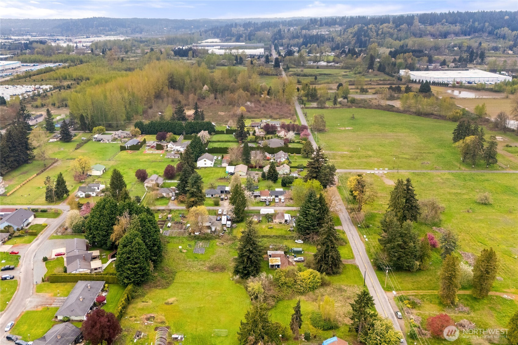 5106 Freeman Road East Fife, WA 98424 - Photo 9 of 13 a view of a lake with a city