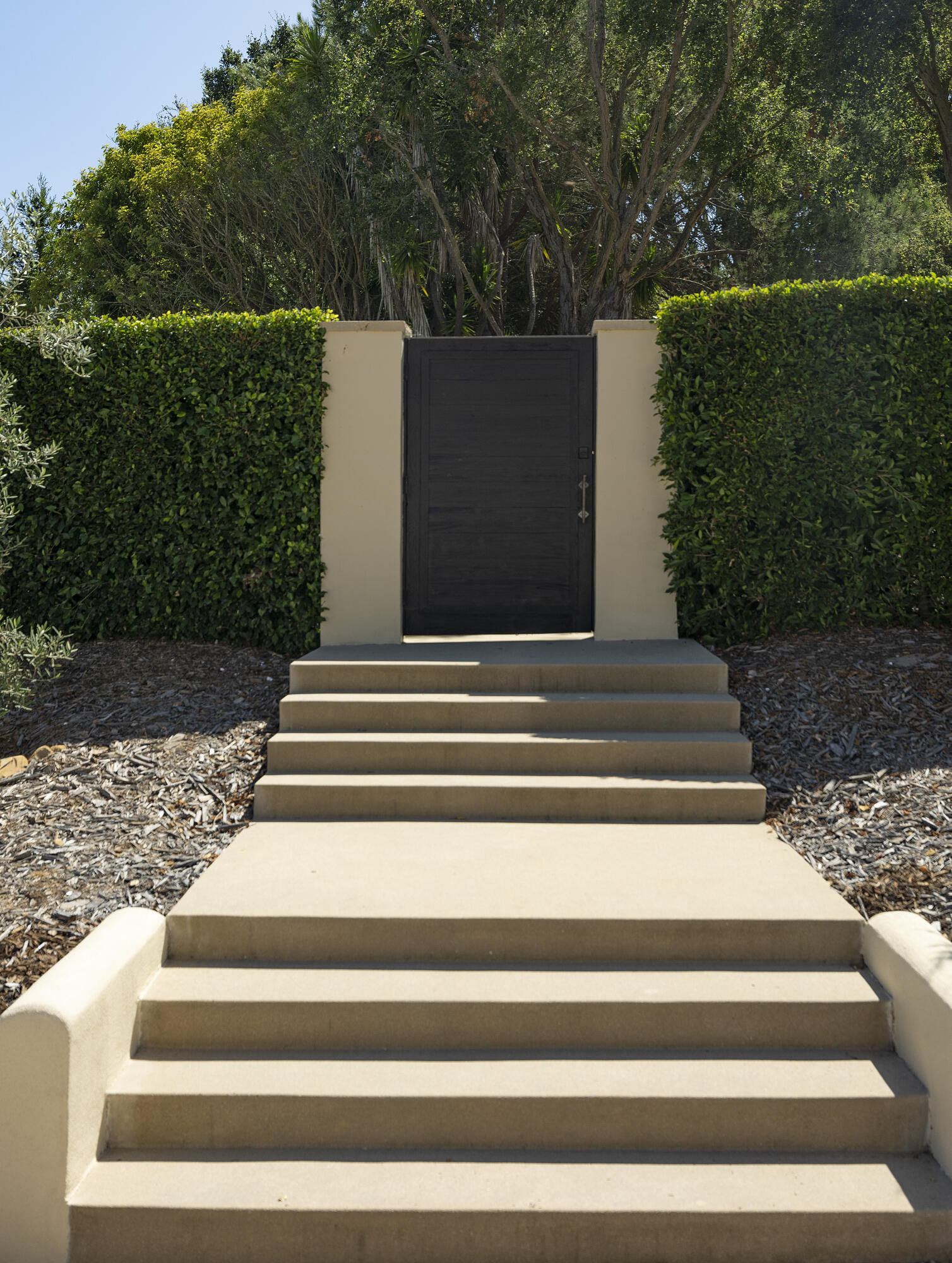 7305 Shepard Mesa Drive Carpinteria, CA 93013 - Photo 13 of 26 a view of backyard with green space