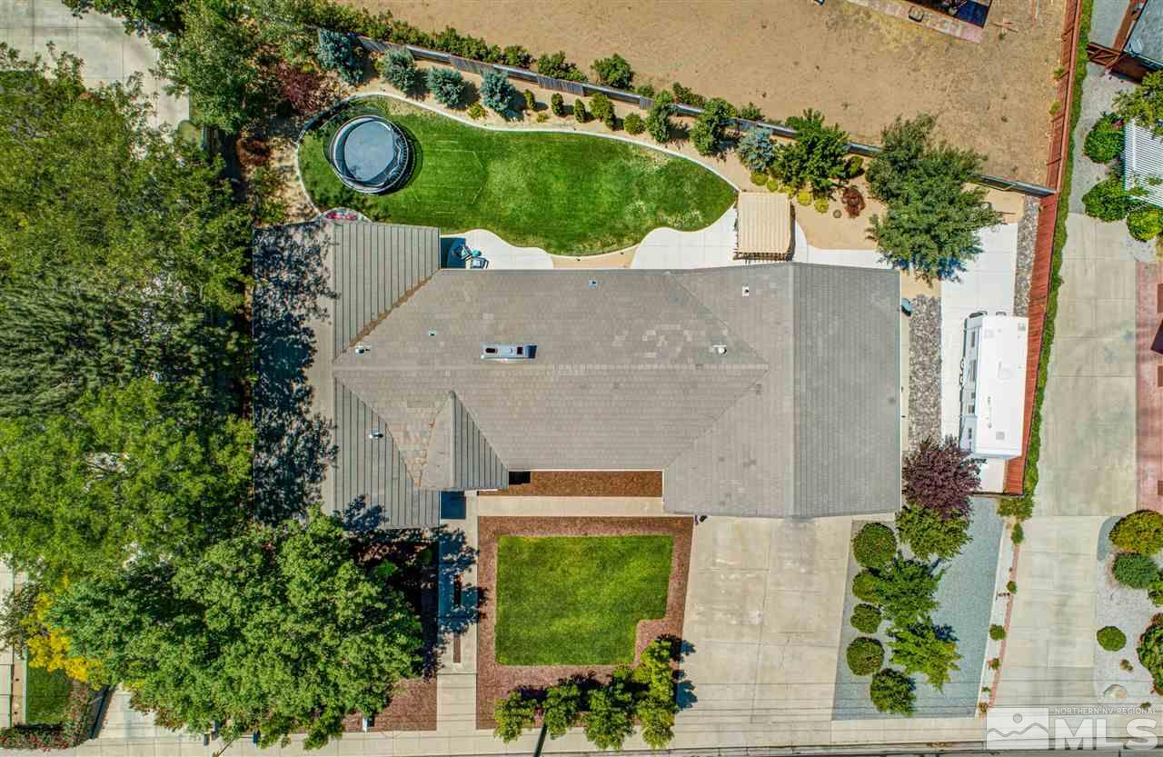 2435 Foley Way Reno, NV 89509 - Photo 31 of 32 an aerial view of a house with a swimming pool