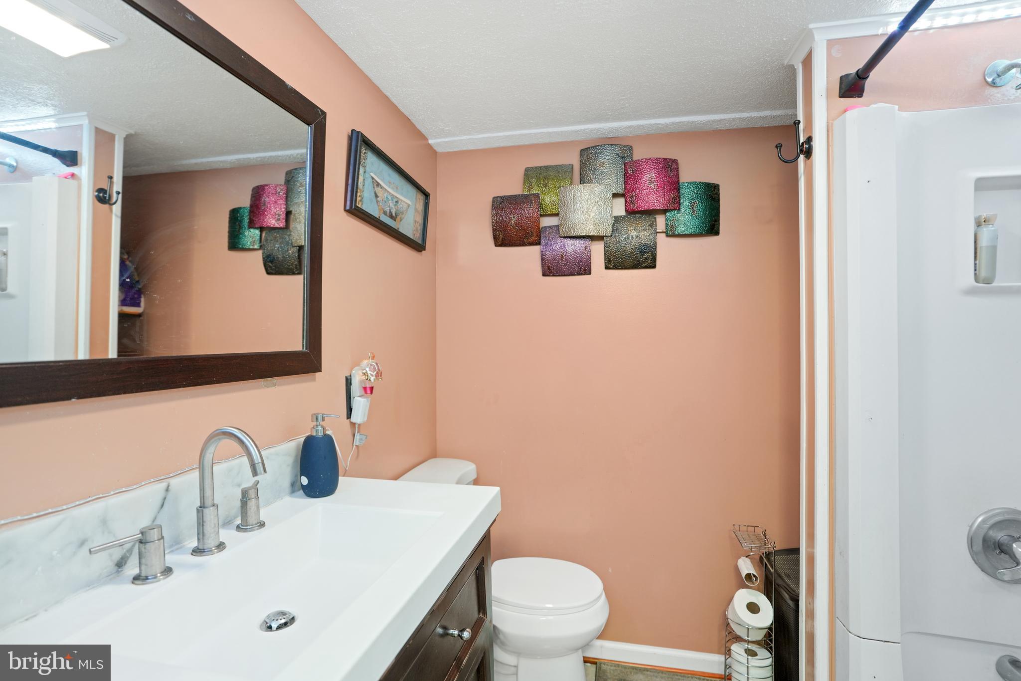 3414 Farthing Drive Silver Spring, MD 20906 - Photo 13 of 23 a bathroom with a sink mirror and toilet