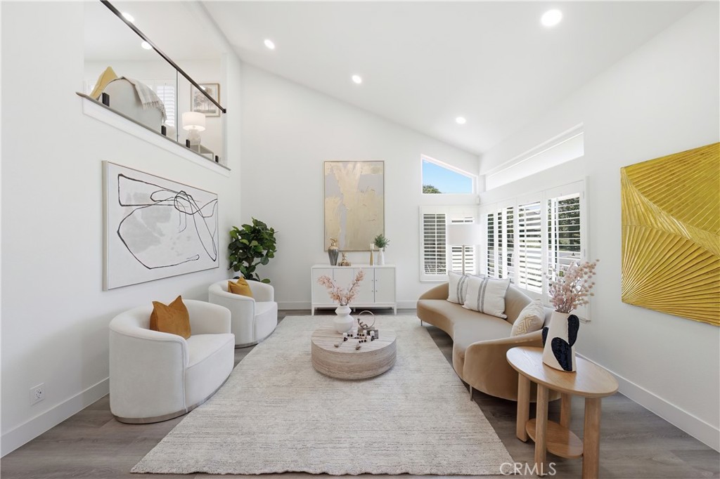 158 North Thistle Road Brea, CA 92821 - Photo 4 of 58 High ceiling living room, new floorings, upgraded staircase
