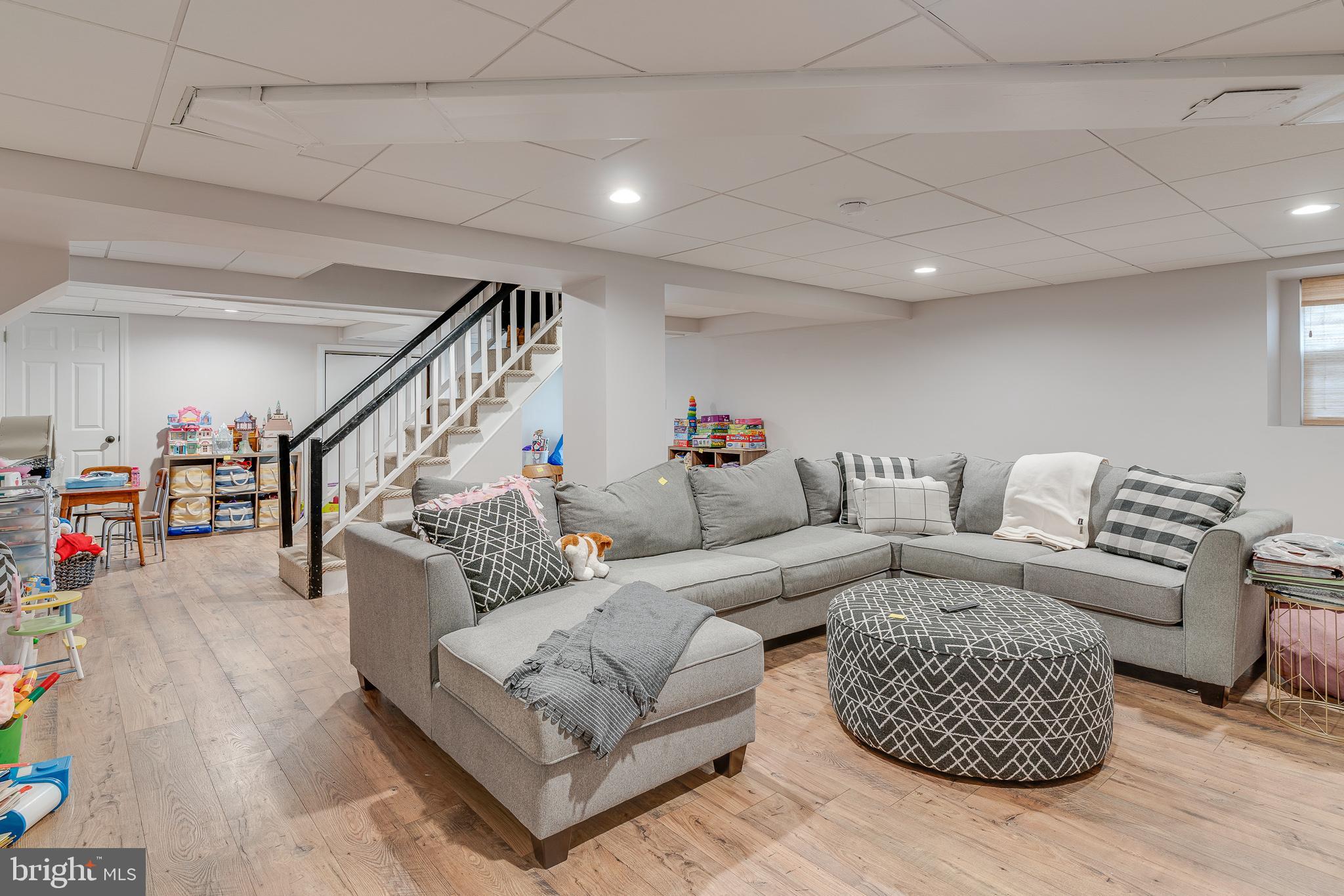 511 Broad Acres Road Narberth, PA 19072 - Photo 29 of 34 Lower level family room and play area