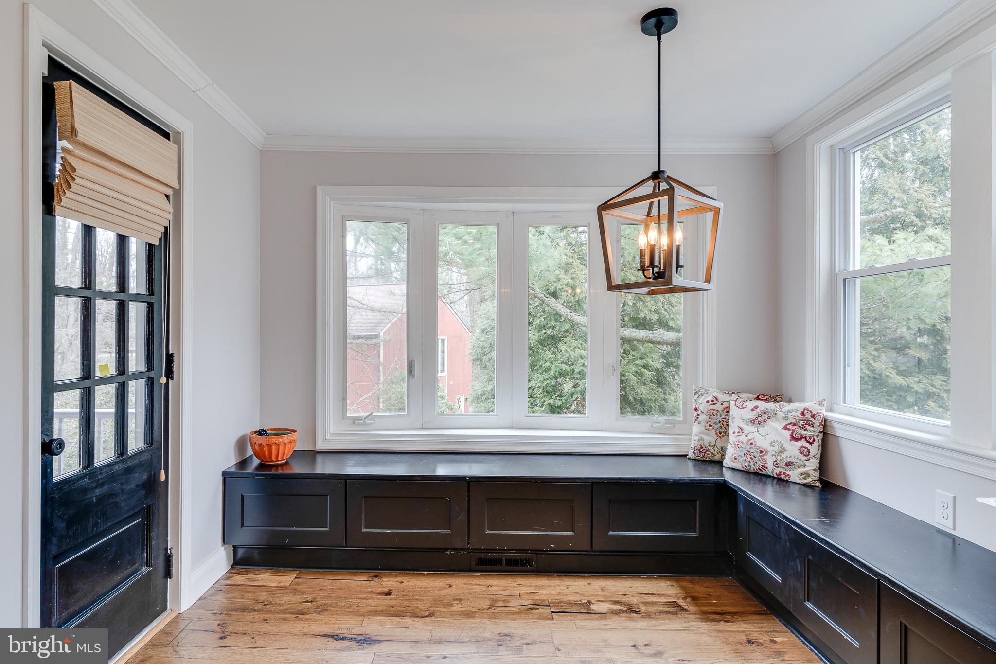 511 Broad Acres Road Narberth, PA 19072 - Photo 8 of 34 Breakfast nook with built-in bench storage seating