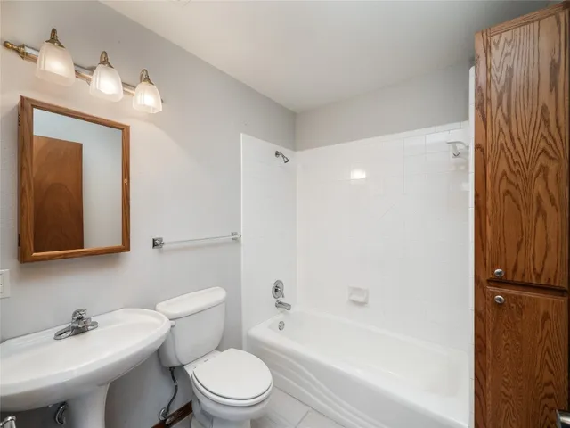 a house with trees in front of it