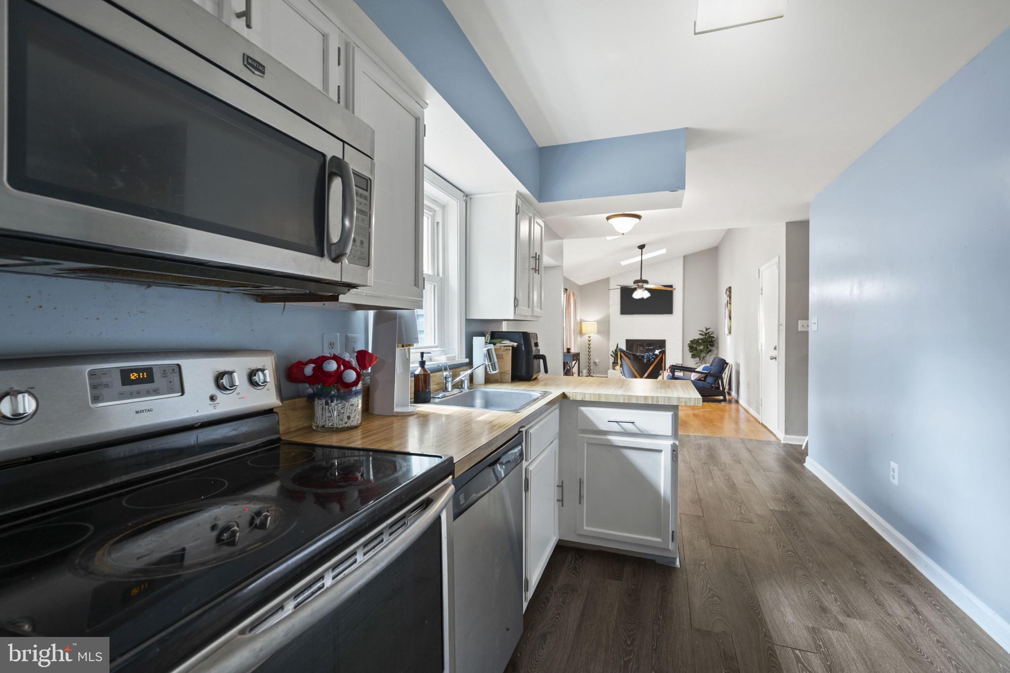 2017 Serpentine Terrace Silver Spring, MD 20904 - Photo 13 of 25 Kitchen view to Family Room