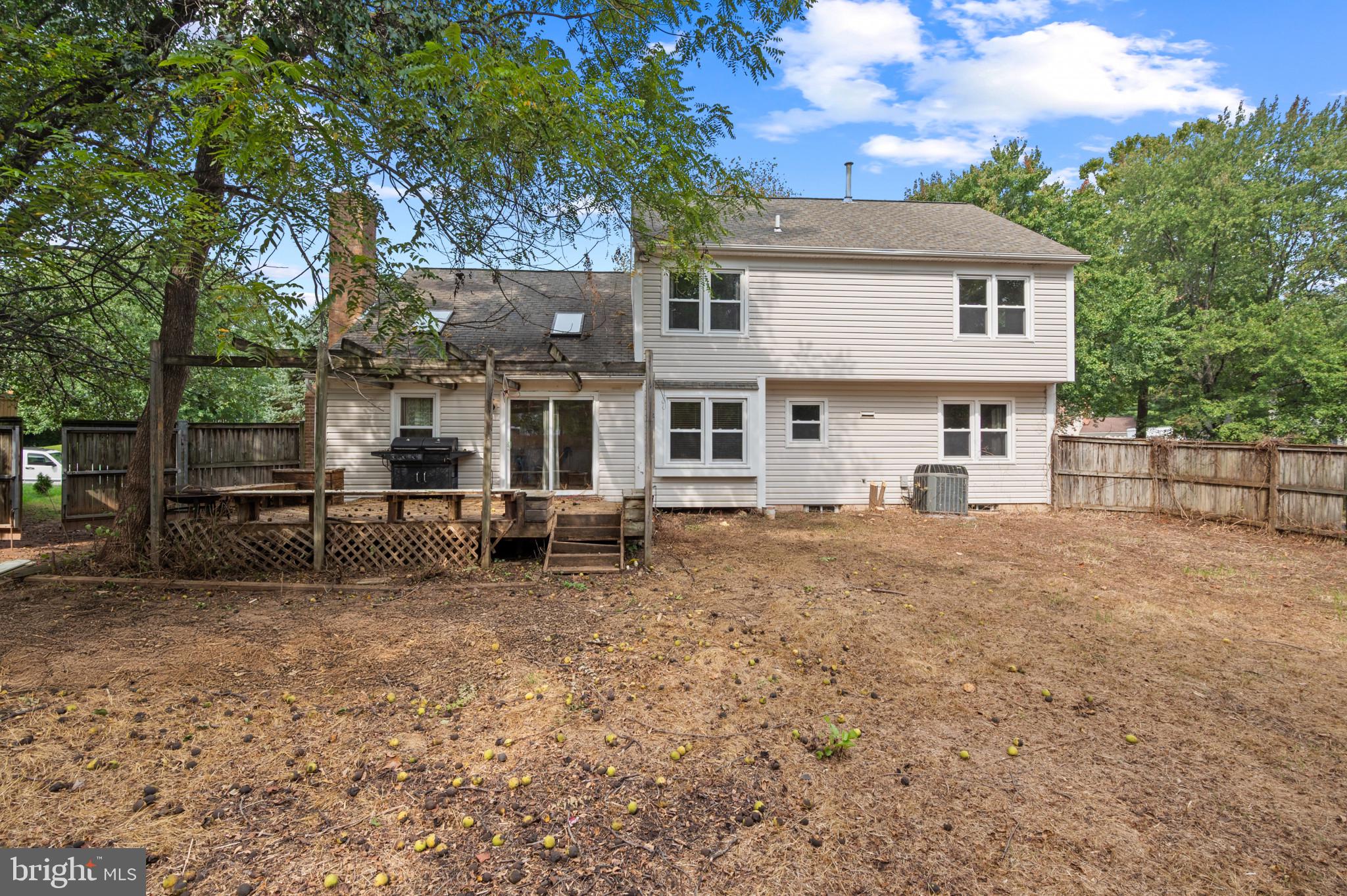 2017 Serpentine Terrace Silver Spring, MD 20904 - Photo 24 of 25 Huge back yard view to back of the house