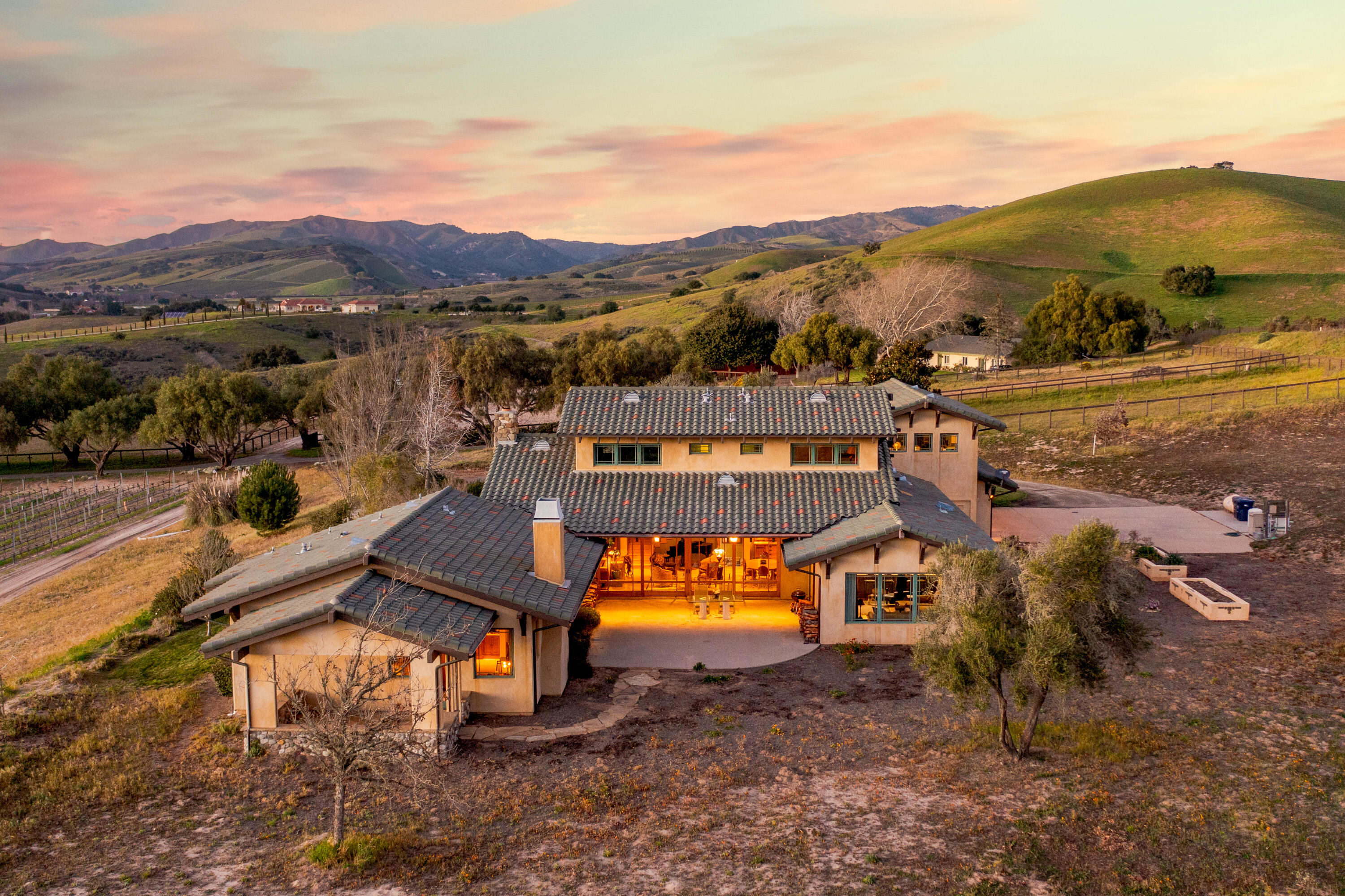 7320 Santos Lompoc, CA 93436 - Photo 3 of 37 an aerial view of a house with a mountain