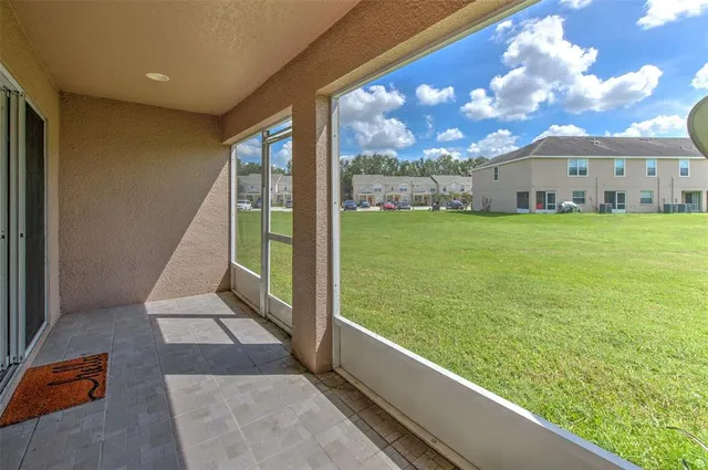 a view of outdoor space and deck