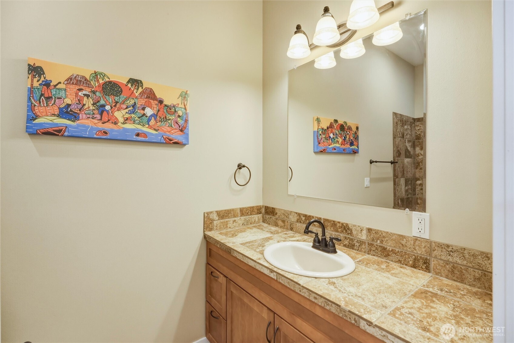 167 Rawhide Road Walla Walla, WA 99362 - Photo 21 of 40 a bathroom with a sink and a mirror