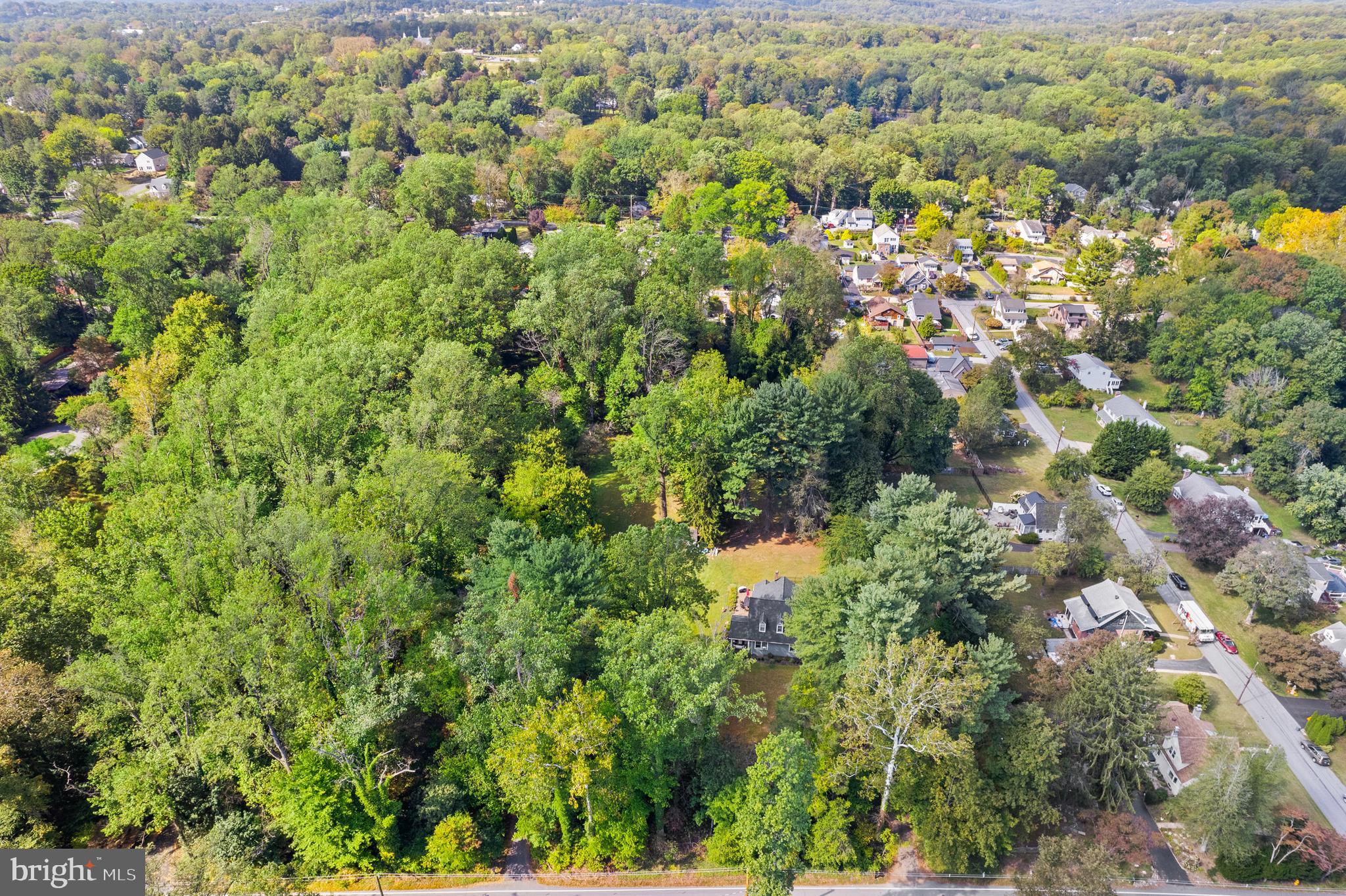 225 Fox Road Media, PA 19063 - Photo 11 of 12 view of a city with lush green forest