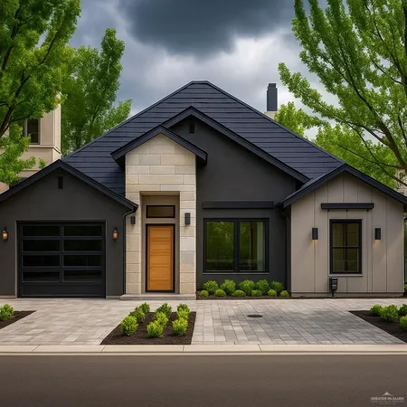 a house with a outdoor space