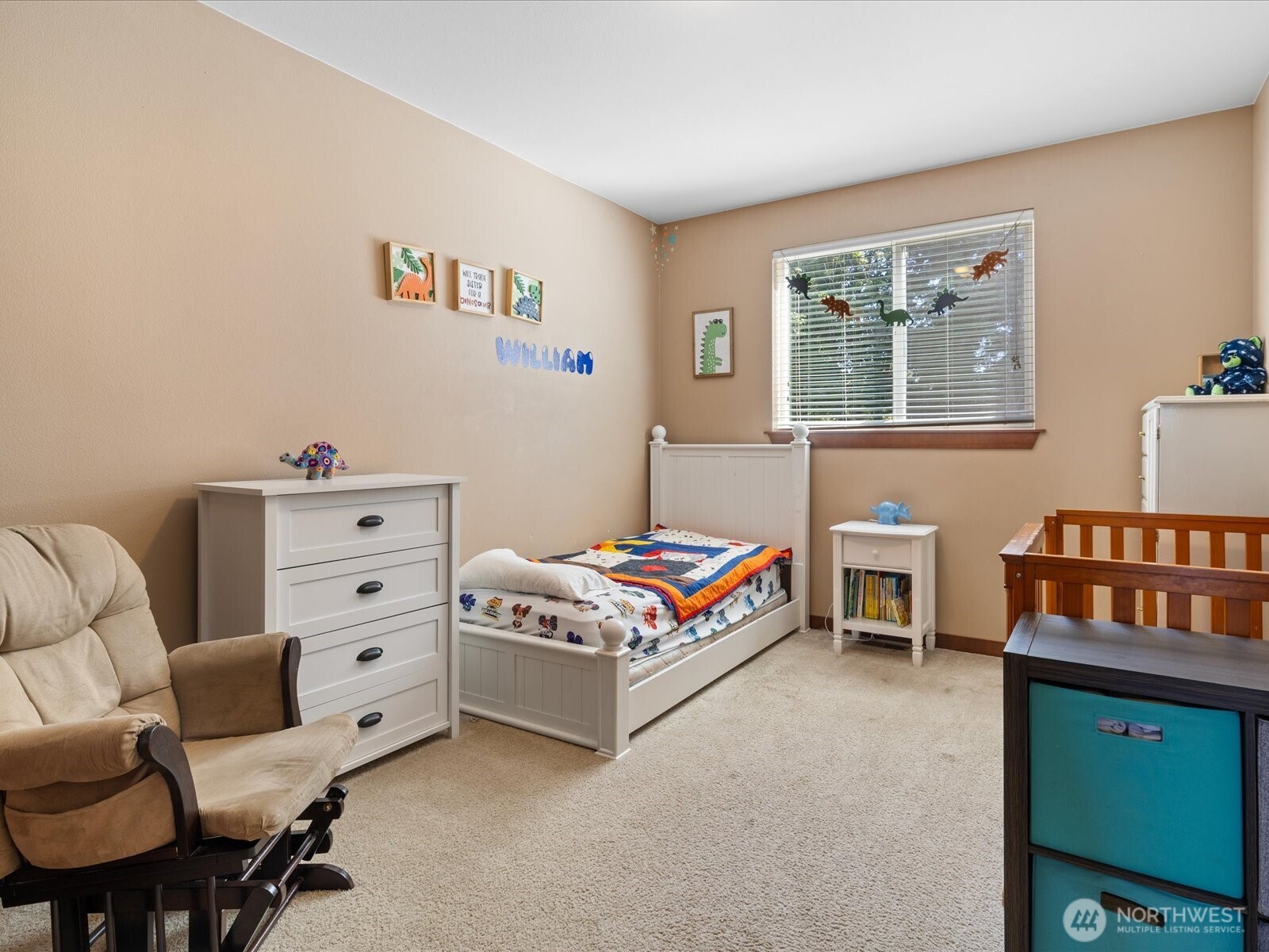 606 288th Street East Roy, WA 98580 - Photo 23 of 37 a bedroom with a bed and furniture