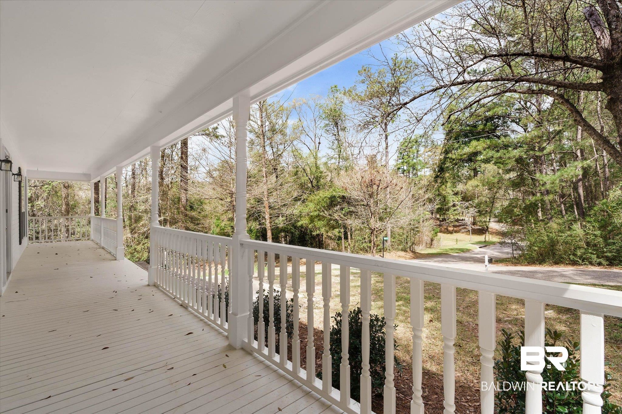106 Melanie Loop Daphne, AL 36526 - Photo 39 of 45 Porch with view of wooded area