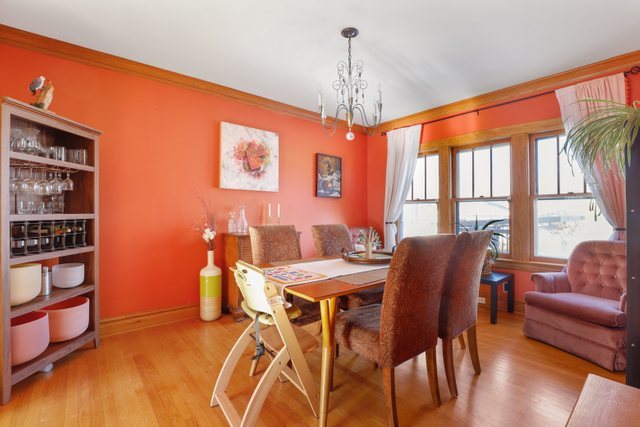 102 Northgate Road Riverside, IL 60546 - Photo 8 of 45 a view of a dining room with furniture window and wooden floor
