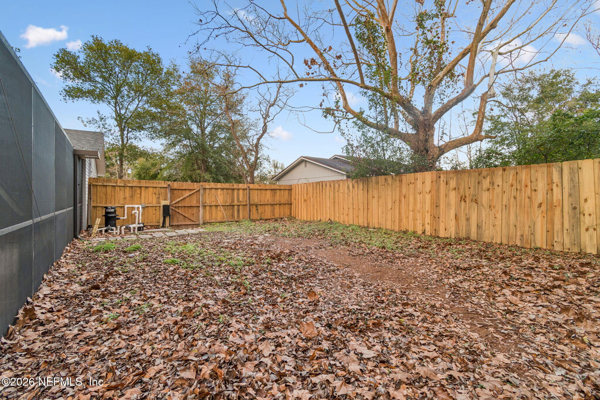 8234 Frost Street South Jacksonville, FL 32221 - Photo 55 of 65 a backyard of a house with lots of green space