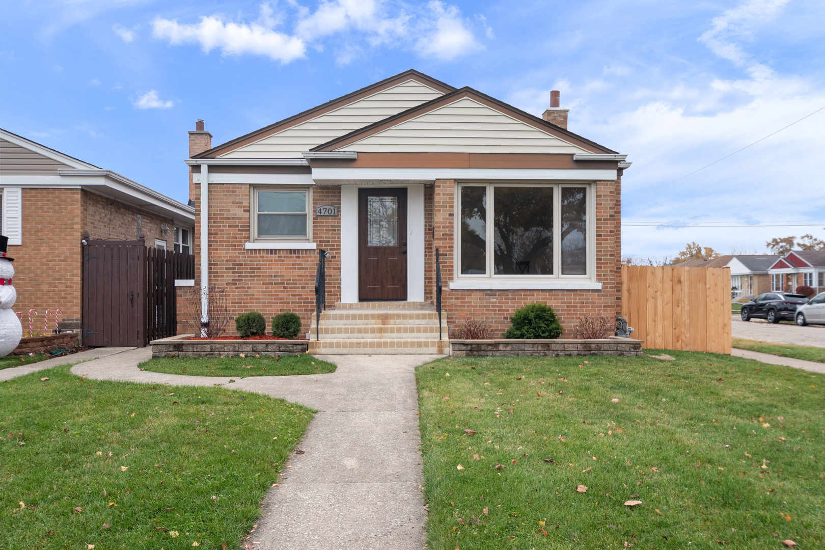 4701 Thatcher Avenue Norridge, IL 60706 - Photo 1 of 23 front view of a house with a yard
