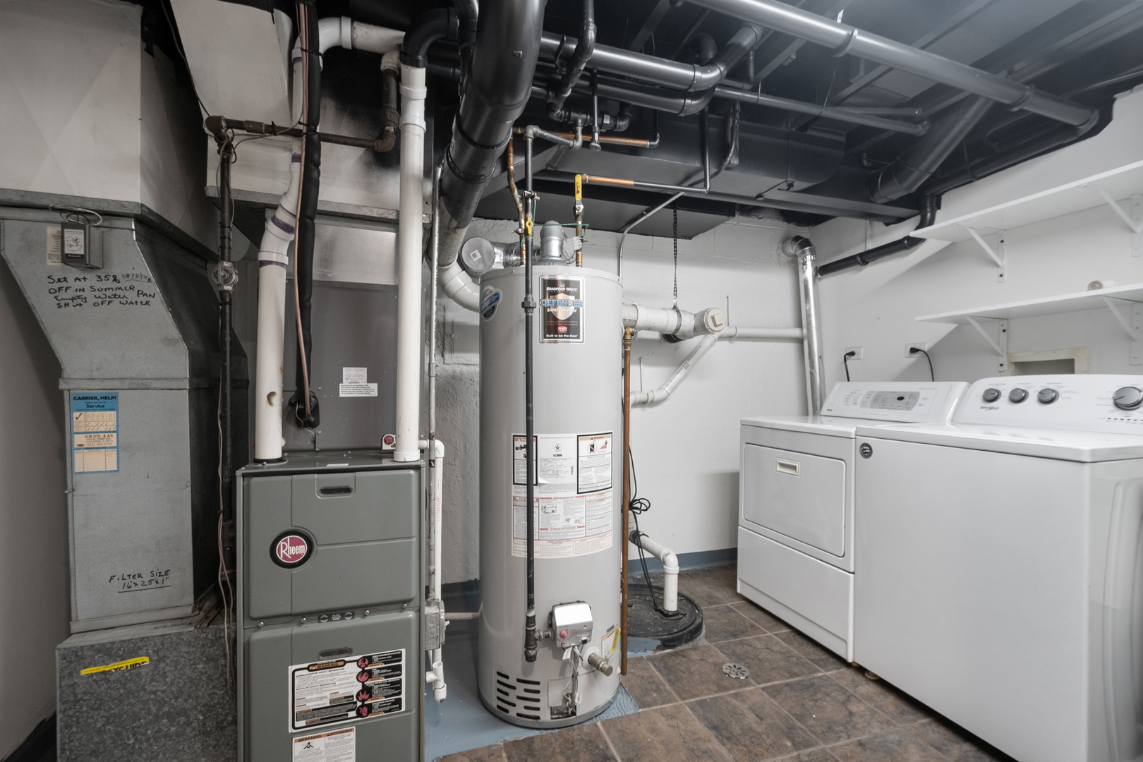 4701 Thatcher Avenue Norridge, IL 60706 - Photo 16 of 23 a utility room with dryer and washer