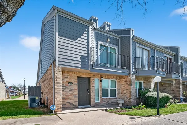 a front view of a building