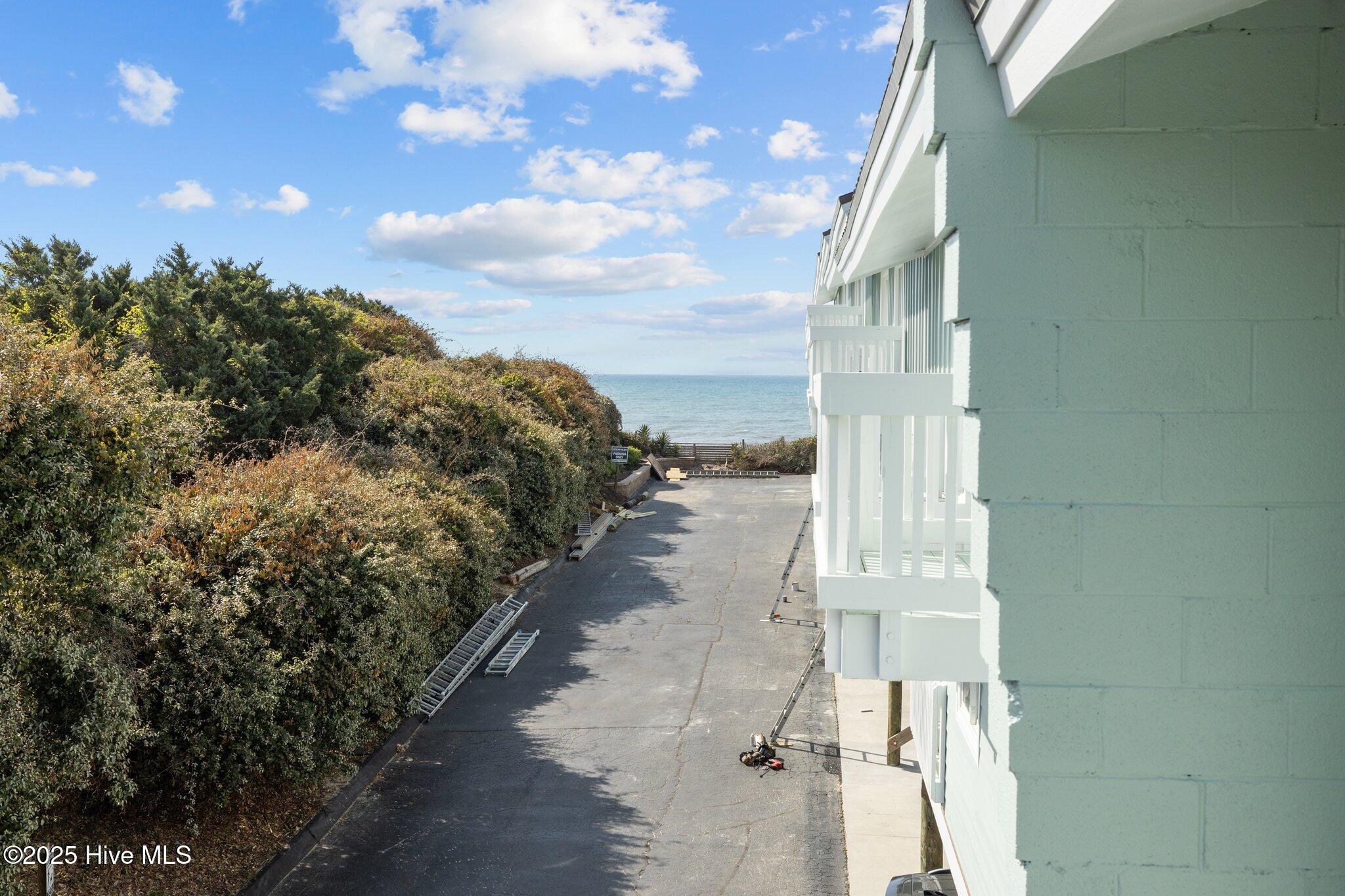 651 Salter Path Road, Unit 20B Pine Knoll Shores, NC 28512 - Photo 20 of 41 Ocean View From Balcony
