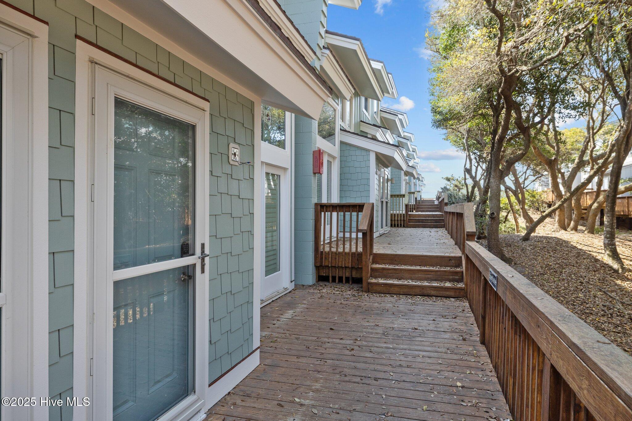 651 Salter Path Road, Unit 20B Pine Knoll Shores, NC 28512 - Photo 29 of 41 Boardwalk to Beach