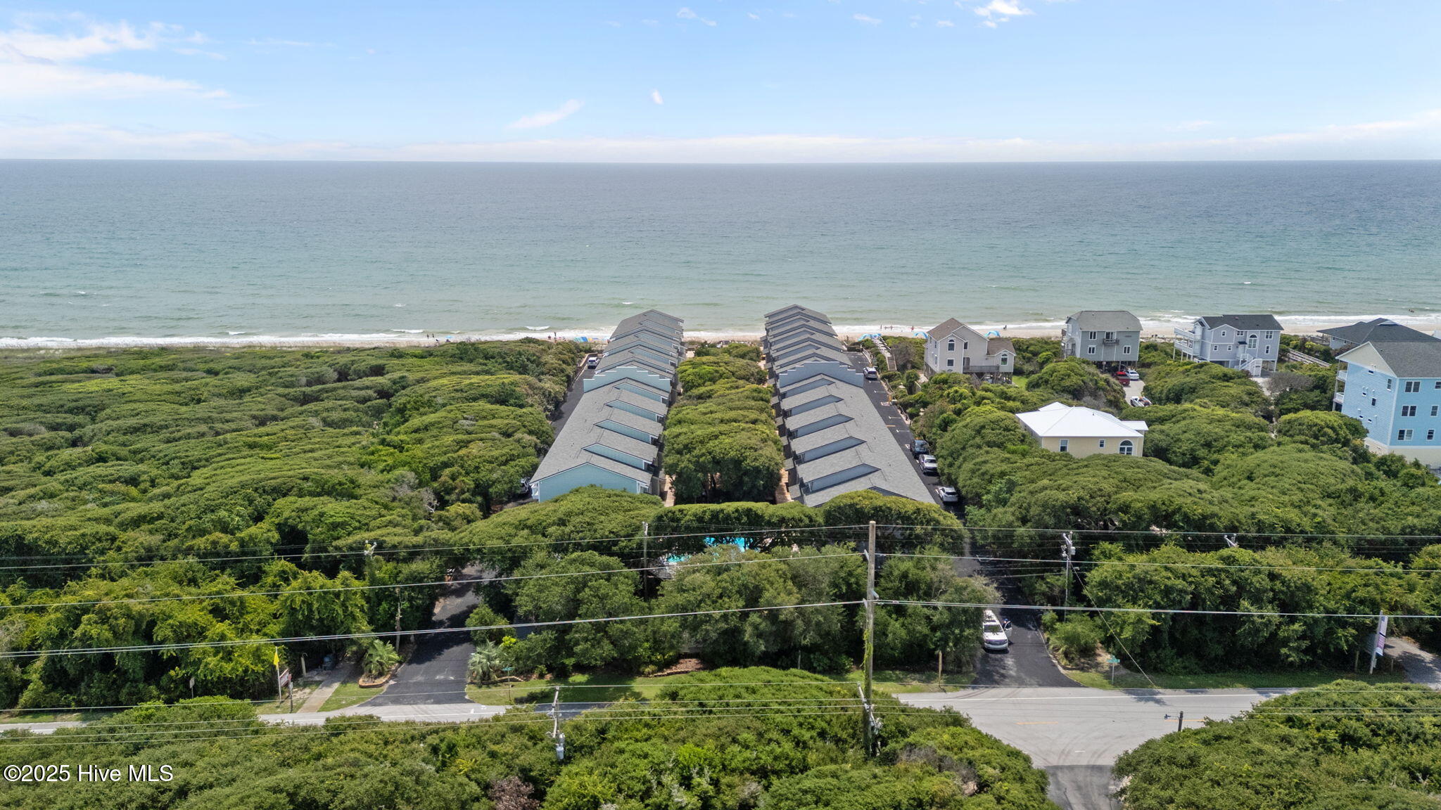 651 Salter Path Road, Unit 20B Pine Knoll Shores, NC 28512 - Photo 39 of 41 Aerial View South