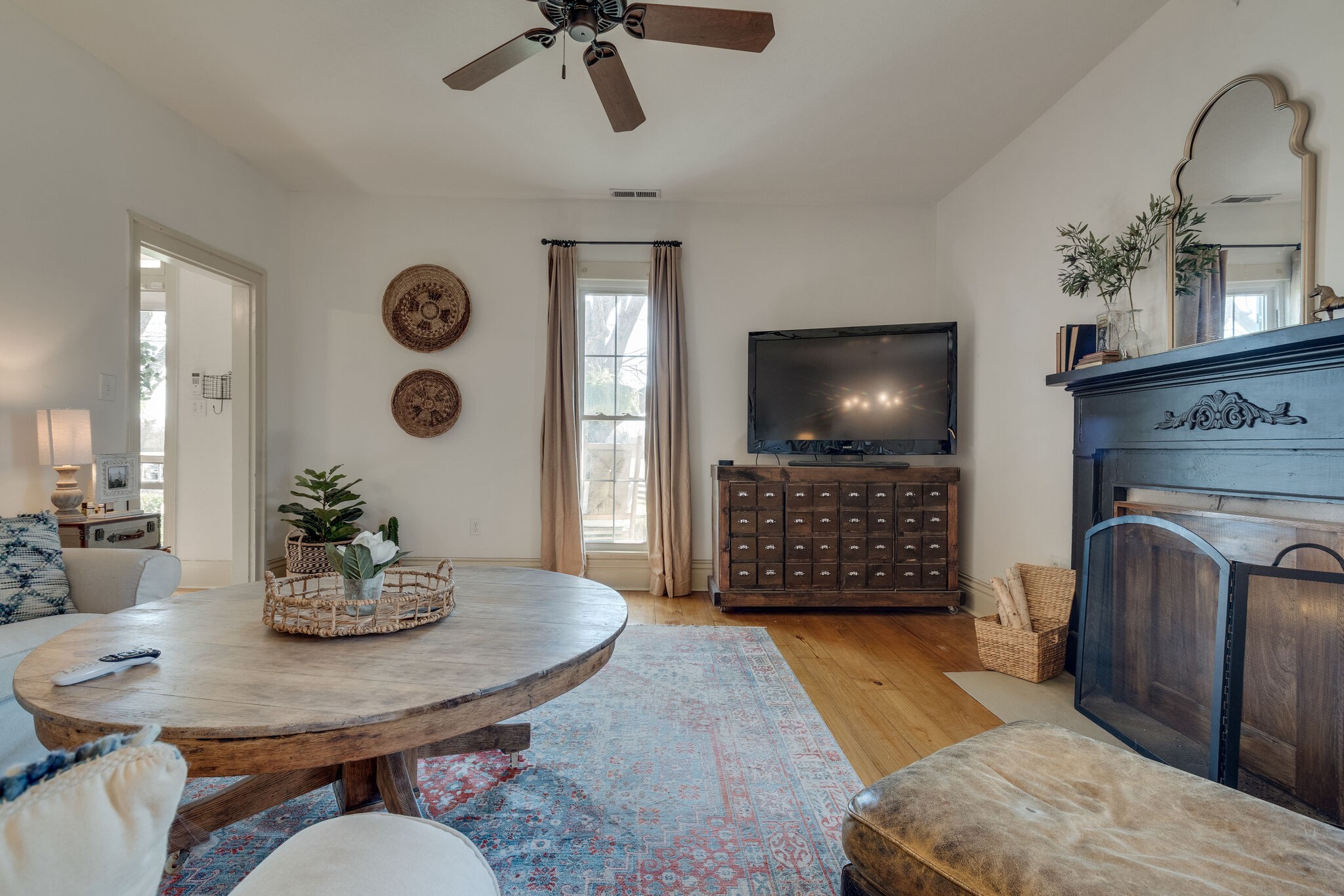 502 Fire Tower Road Pulaski, TN 38478 - Photo 14 of 48 a living room with furniture and a fireplace