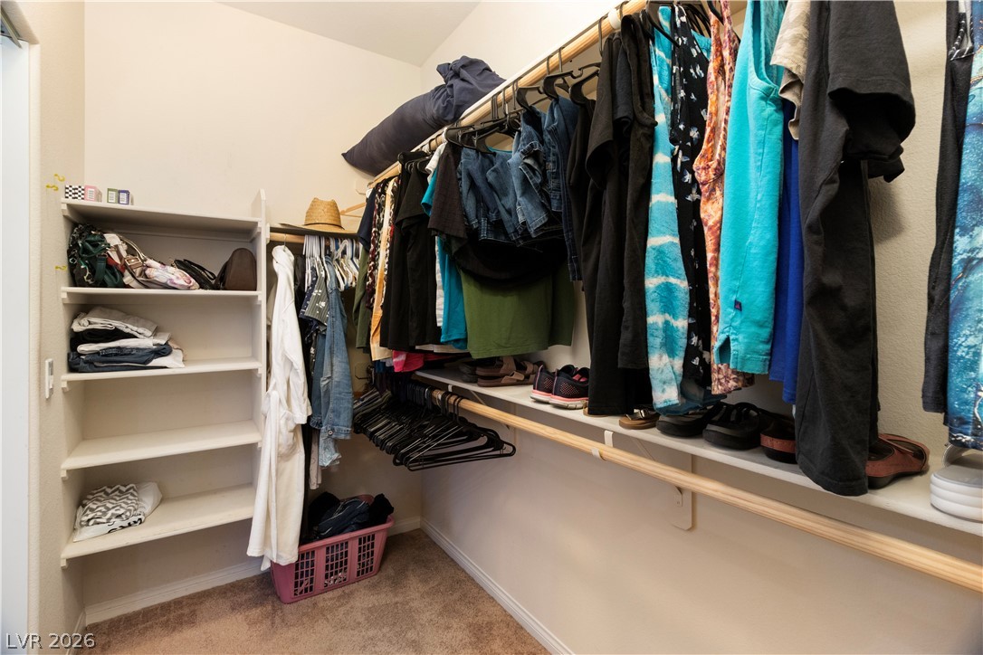 2079 Port Royal Drive Laughlin, NV 89029 - Photo 34 of 86 Spacious walk-in closet with light carpet