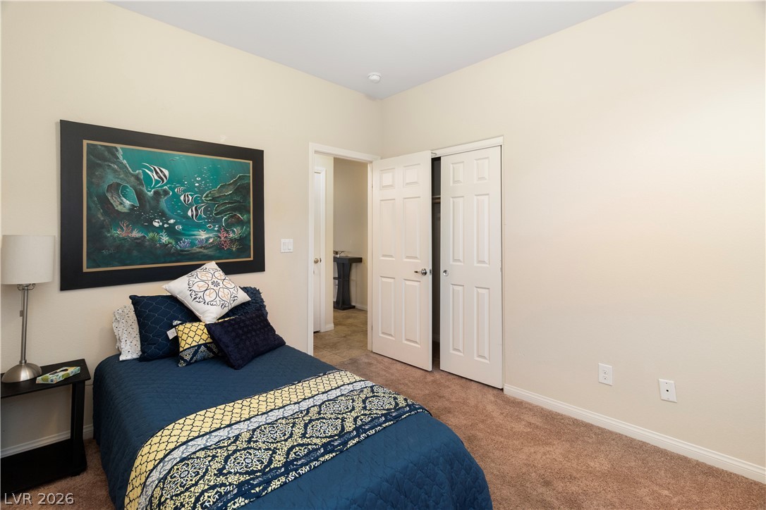 2079 Port Royal Drive Laughlin, NV 89029 - Photo 37 of 86 Carpeted Second bedroom with baseboards and a closet