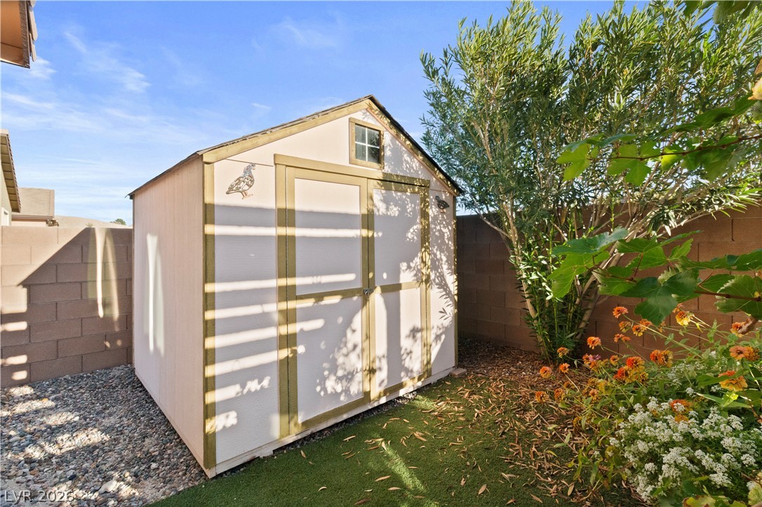 2079 Port Royal Drive Laughlin, NV 89029 - Photo 57 of 86 View of shed featuring a fenced backyard