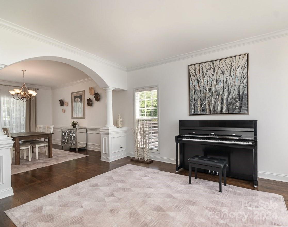 2070 Applebrook Drive Monroe, NC 28110 - Photo 6 of 35 a living room with furniture a piano and a piano