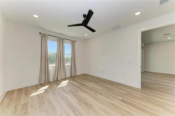 wooden floor in an empty room