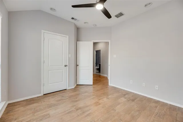 wooden floor in an empty room