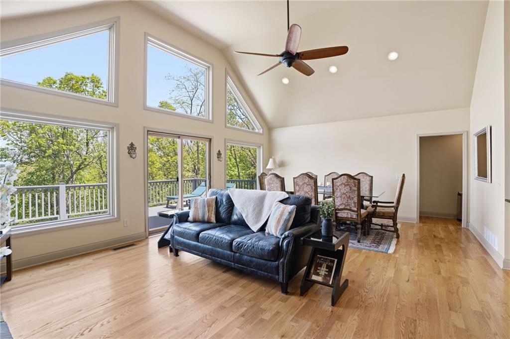 3326 Monument Road Jasper, GA 30143 - Photo 10 of 49 a living room with furniture and a large window