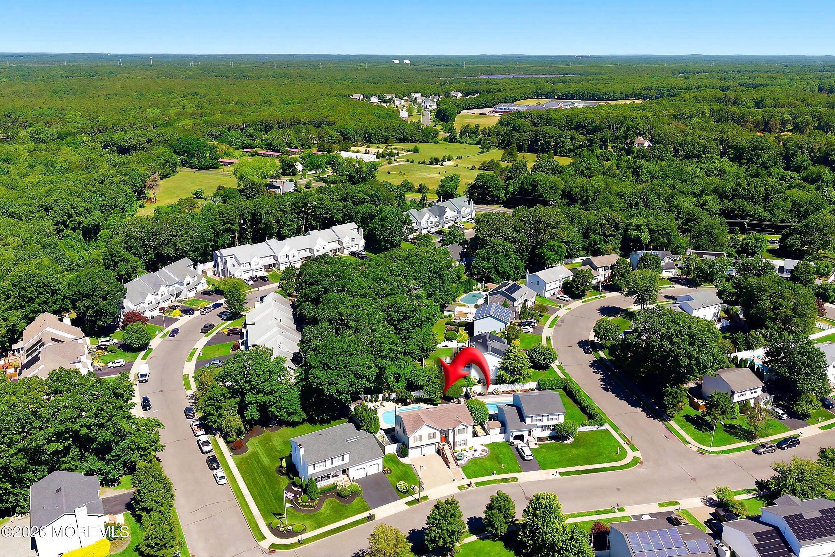 34 Bronia Street Howell, NJ 07731 - Photo 28 of 30 Aerial